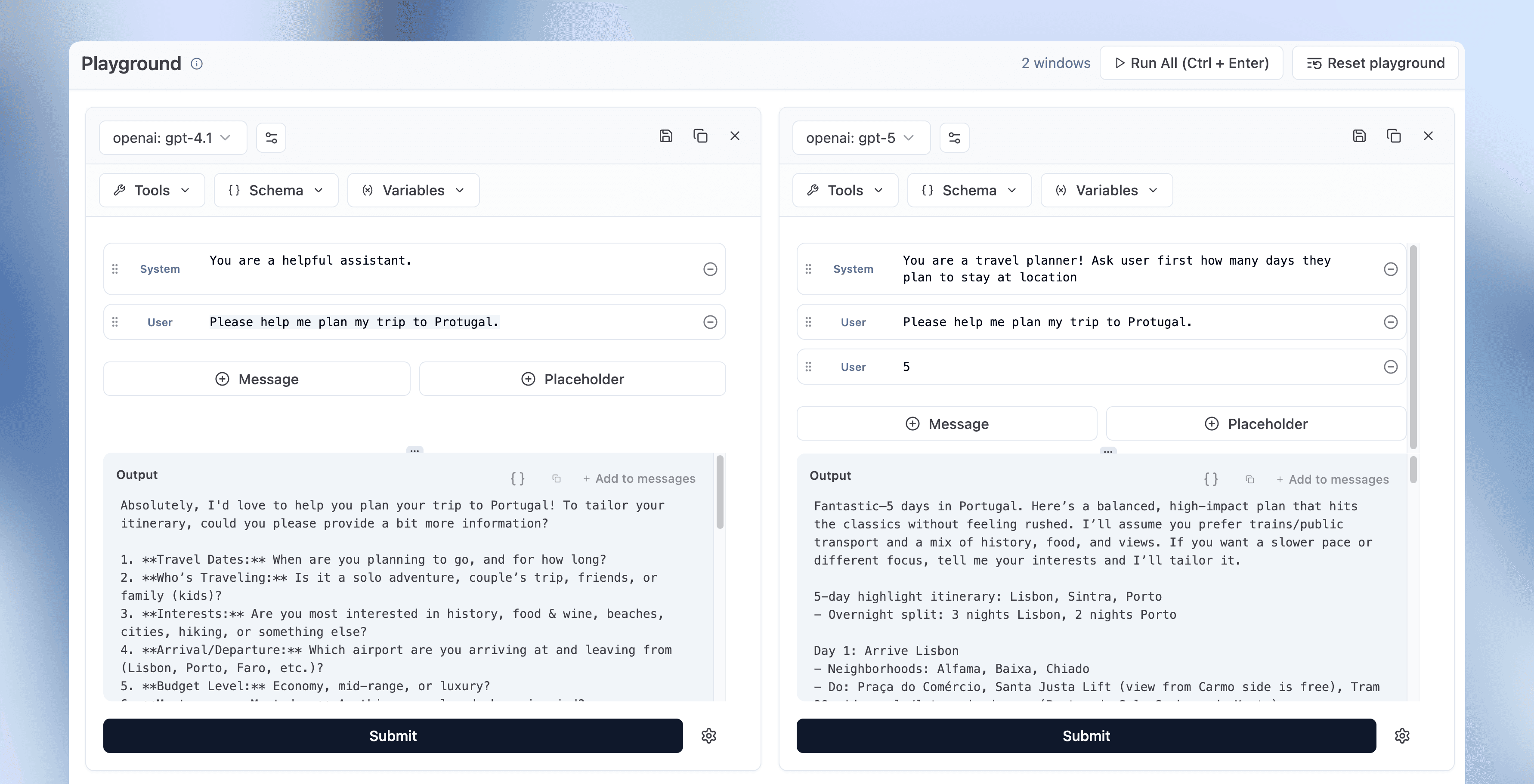 Brokle evaluation dashboard showing quality scores and benchmark comparisons